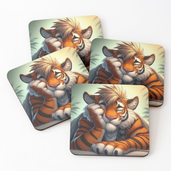Item preview, Sleepy Forest Tiger designed and sold by nikkolaus.