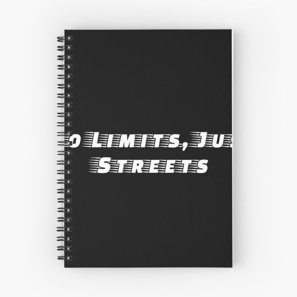 Item preview, No Limits, Just Streets designed and sold by Ninjacatoff.