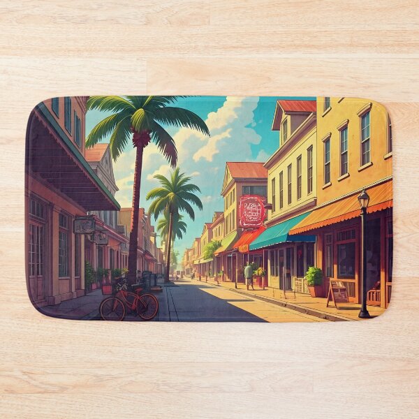 Item preview, Duval Street, Key West: Vibrant Island Boulevard designed and sold by LSVart.