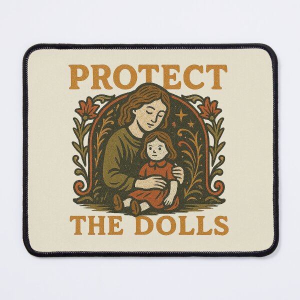 Item preview, Protect The Dolls Nurturing Folk Art designed and sold by zzz888.