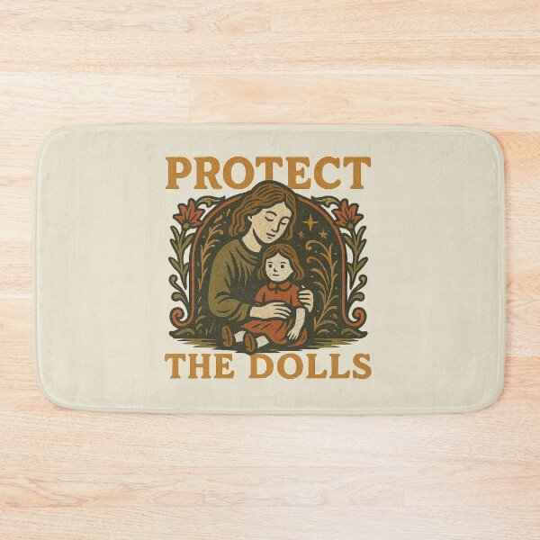 Item preview, Protect The Dolls Nurturing Folk Art designed and sold by zzz888.