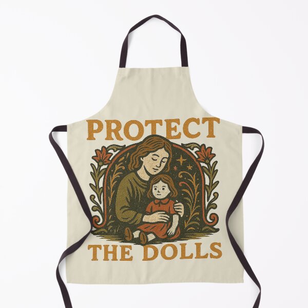 Item preview, Protect The Dolls Nurturing Folk Art designed and sold by zzz888.