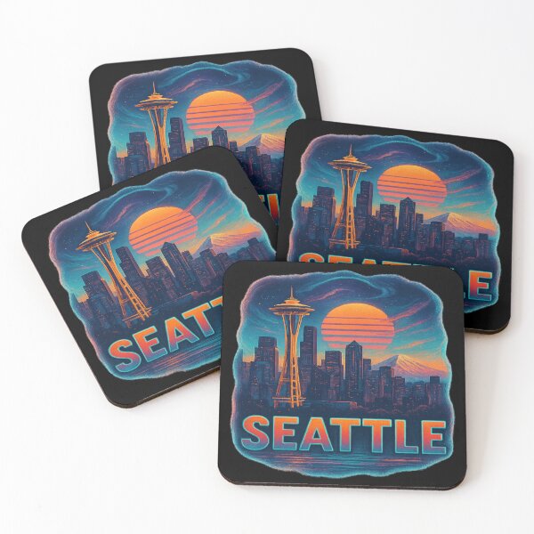 Item preview, Seattle Skyline designed and sold by Neolucent.
