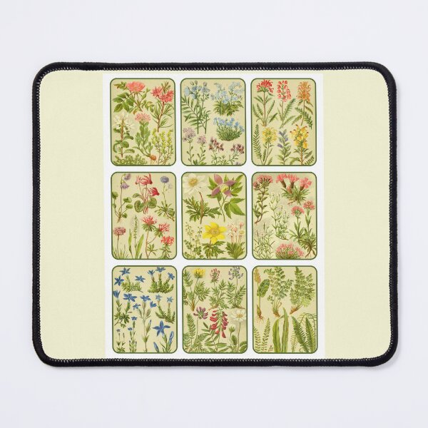 Item preview, Antique Alpine Wild Flower and Plant Collage 1 designed and sold by IrisAndIvy.