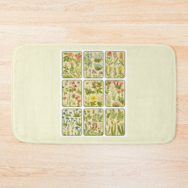 Item preview, Antique Alpine Wild Flower and Plant Collage 1 designed and sold by IrisAndIvy.