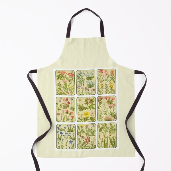 Item preview, Antique Alpine Wild Flower and Plant Collage 1 designed and sold by IrisAndIvy.