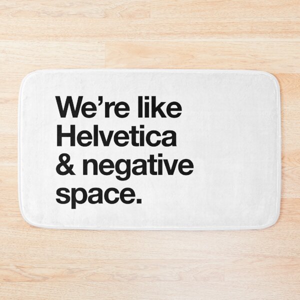 Item preview, Helvetica & negative space designed and sold by 27 design studio.