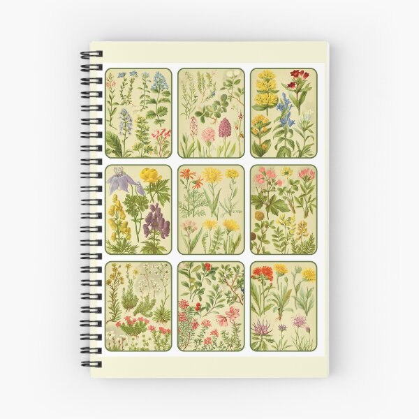 Item preview,  Antique Alpine Wild Flower and Plant Collage 2 designed and sold by IrisAndIvy.