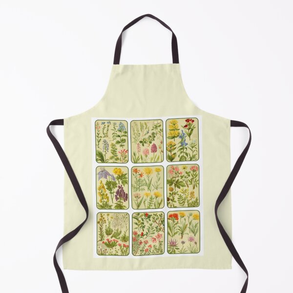 Item preview,  Antique Alpine Wild Flower and Plant Collage 2 designed and sold by IrisAndIvy.