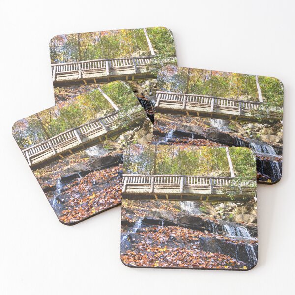 Item preview, Hiking Through The Falls At Juney Whank Falls North Carolina Vertical designed and sold by LisaWootenPhoto.