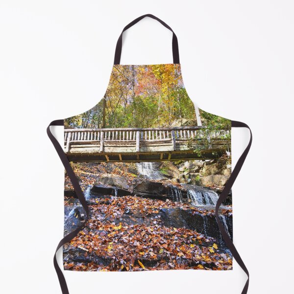 Item preview, Hiking Through The Falls At Juney Whank Falls North Carolina Vertical designed and sold by LisaWootenPhoto.