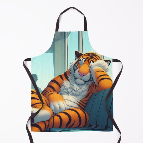 Item preview, Sleepy Airport Tiger designed and sold by nikkolaus.