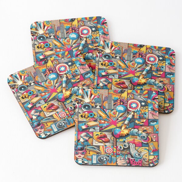 Item preview, Colour Rush: Dolled Up Pop Art Explosion full of energy and creativity designed and sold by FotoworldEdel.