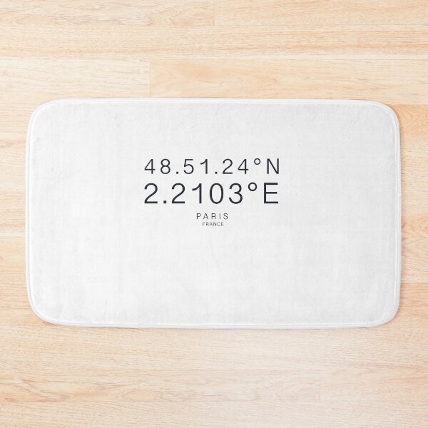 Item preview, Paris coordinates designed and sold by dudaoliveira.art.