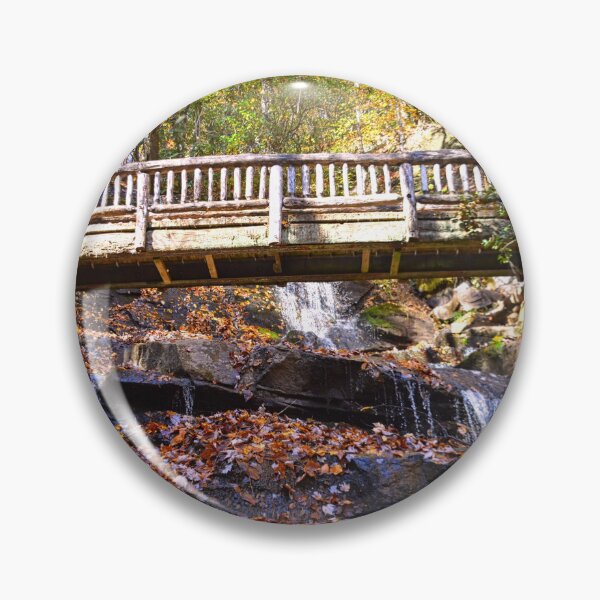 Item preview, Hiking Through The Falls At Juney Whank Falls North Carolina  designed and sold by LisaWootenPhoto.