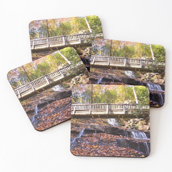 Item preview, Hiking Through The Falls At Juney Whank Falls North Carolina  designed and sold by LisaWootenPhoto.