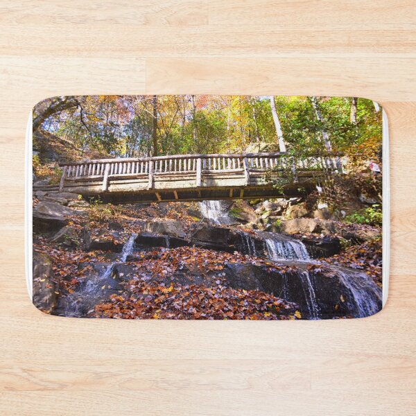 Item preview, Hiking Through The Falls At Juney Whank Falls North Carolina  designed and sold by LisaWootenPhoto.