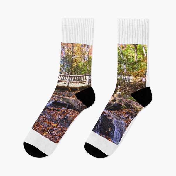 Item preview, Hiking Through The Falls At Juney Whank Falls North Carolina  designed and sold by LisaWootenPhoto.