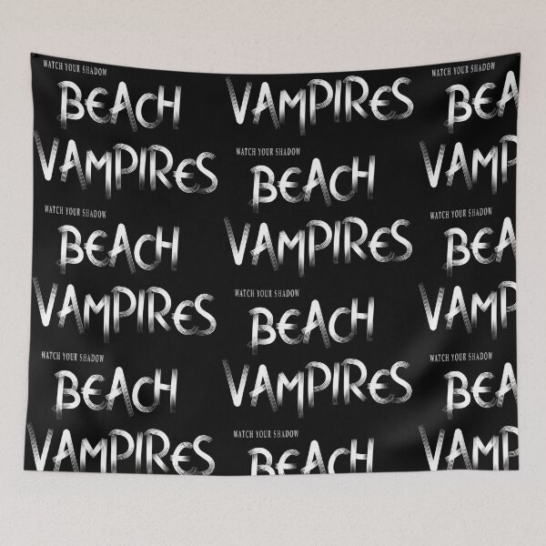 Item preview, Beach Vampires titles - cinematic vintage noir  designed and sold by kanakeen.
