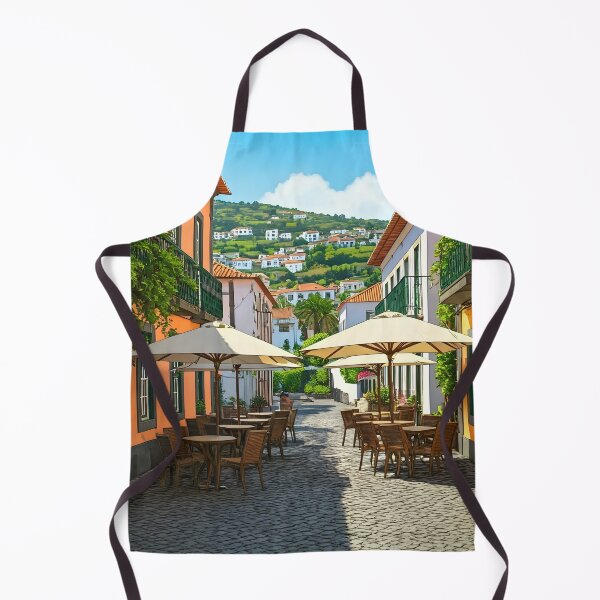 Item preview, Funchal, Madeira: Charming Street Café designed and sold by LSVart.