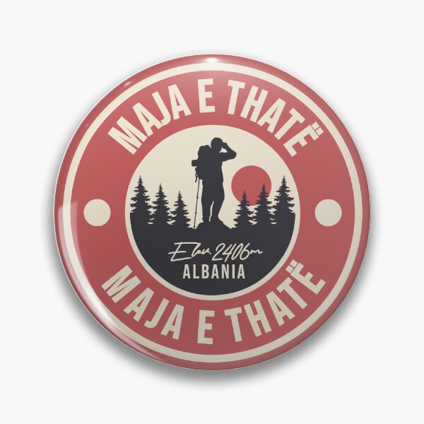 Item preview, Maja e Thatë Albania Mountain Hiking Camping designed and sold by TravelsOfJamie.
