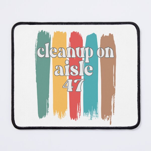 Item preview, Funny Retro Vintage Patriotic Clean Up On Aisle 47 designed and sold by Colorfulman.