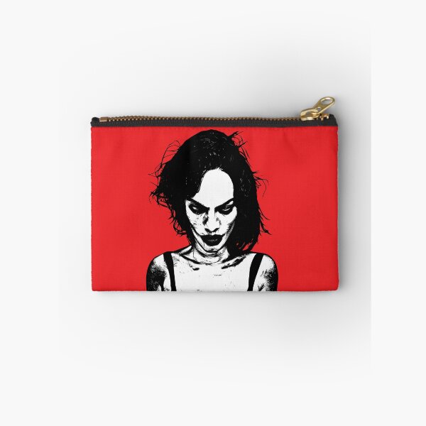 Item preview, Dibujo a tinta de retrato aproximado de una hermosa mujer designed and sold by StudioDestruct.