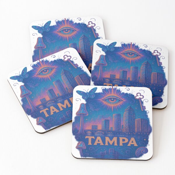 Item preview, Mystic Tampa Skyline designed and sold by Neolucent.