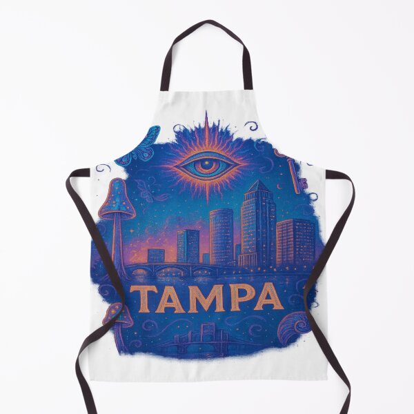 Item preview, Mystic Tampa Skyline designed and sold by Neolucent.