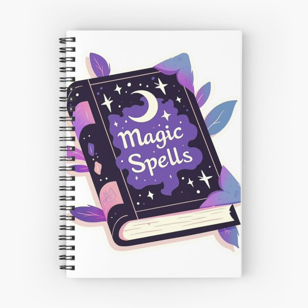 Item preview, Magic spells book designed and sold by MendaciousMina.