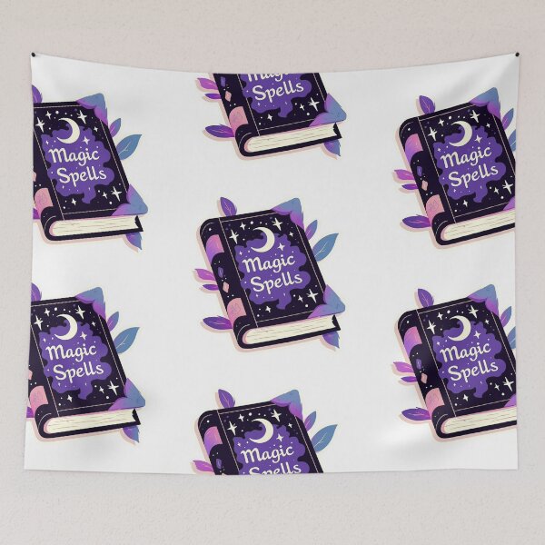 Item preview, Magic spells book designed and sold by MendaciousMina.