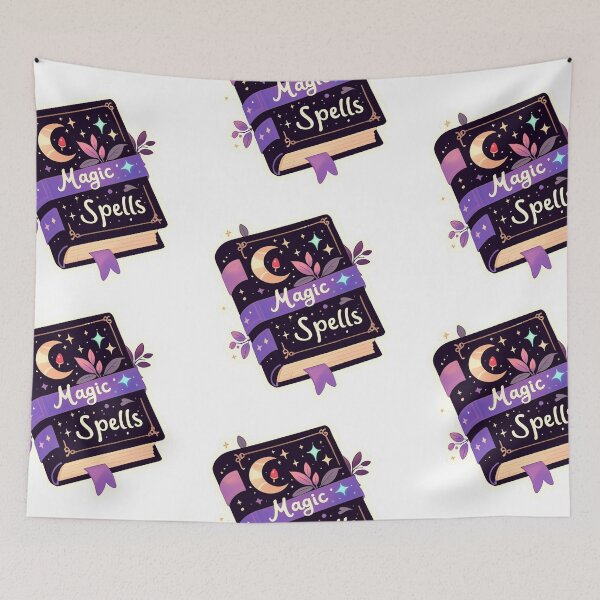 Item preview, Magic spells book designed and sold by MendaciousMina.