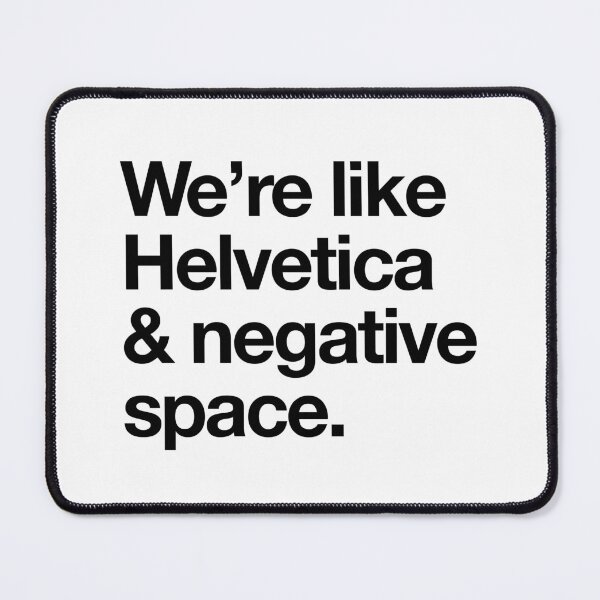 Item preview, Helvetica & negative space designed and sold by 27 design studio.
