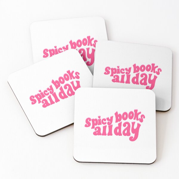 Item preview, Spicy books all day designed and sold by pinkyfish1010.