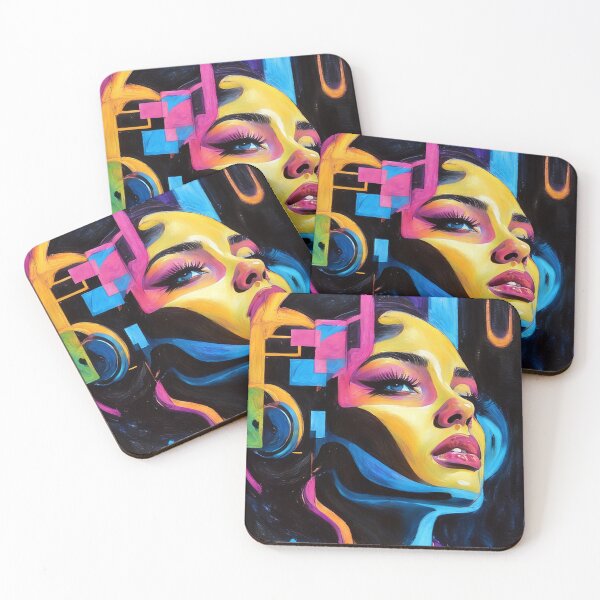 Item preview, CyberMuse – Futuristic Reverie designed and sold by Ninimages.