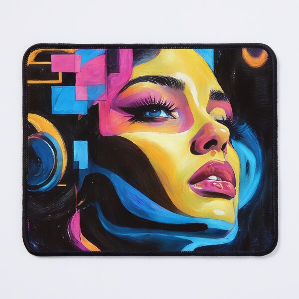 Item preview, CyberMuse – Futuristic Reverie designed and sold by Ninimages.