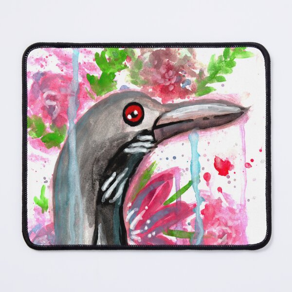 Item preview, Arctic Loon and Flower Watercolor designed and sold by Ivy Lily Art.