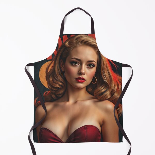 Item preview, Horror Movie Red Head Pin Up designed and sold by MissSaylor.