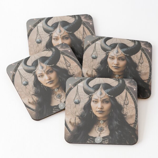 Item preview, The Horned Oracle designed and sold by Biancasdigitalshop.