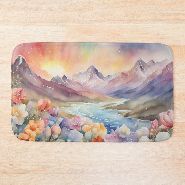 Item preview, Colorful Mountain Paradise designed and sold by CalmnessbyChoice.