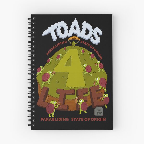 Item preview, Toads 4 Life – Paragliding Spirit Squad 2025 designed and sold by LuzBosco.