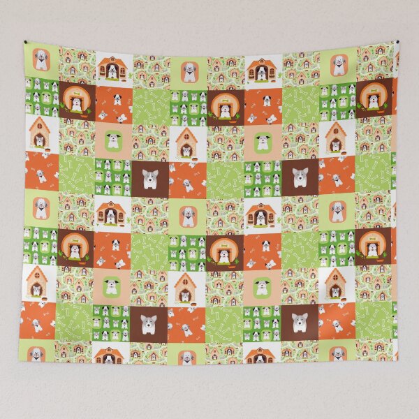 Item preview, Patchwork de perros designed and sold by creativinchi.