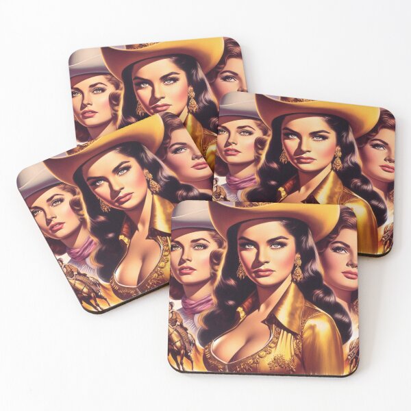 Item preview, Retro Country Girls designed and sold by PulpVintage.