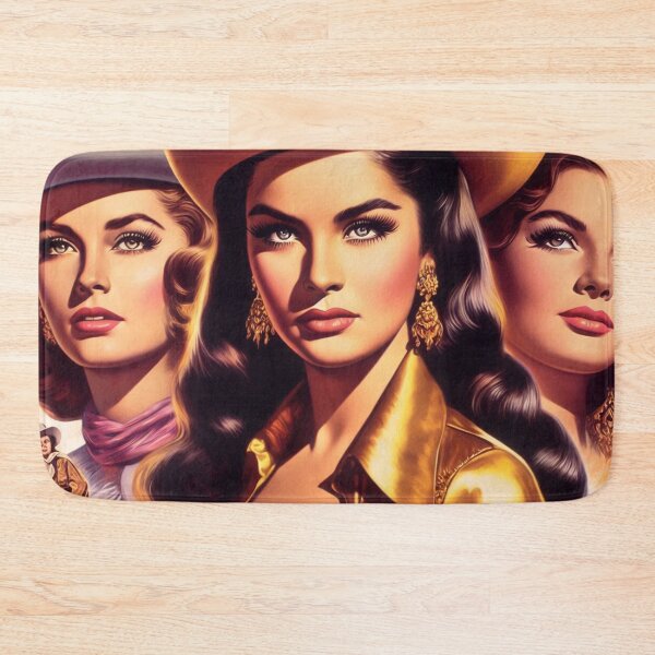 Item preview, Retro Country Girls designed and sold by PulpVintage.
