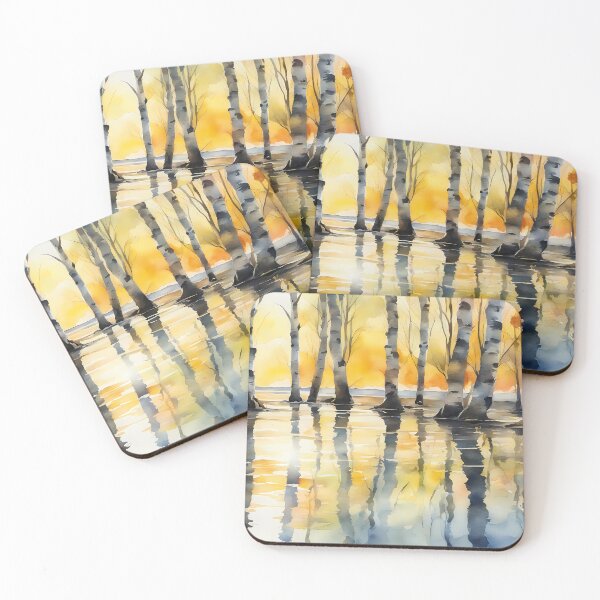 Item preview, Birch Trees Reflections designed and sold by CalmnessbyChoice.
