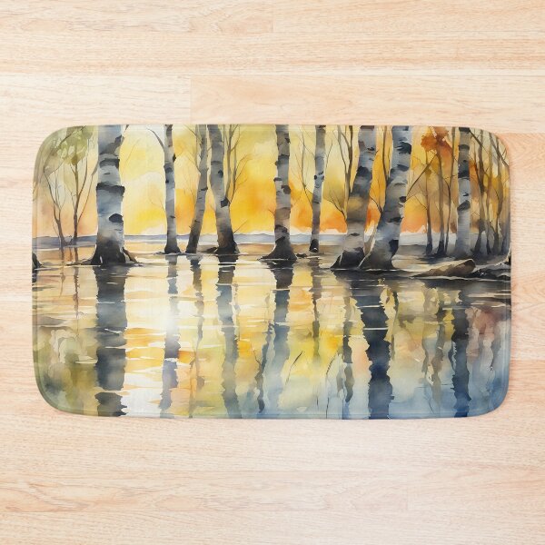Item preview, Birch Trees Reflections designed and sold by CalmnessbyChoice.