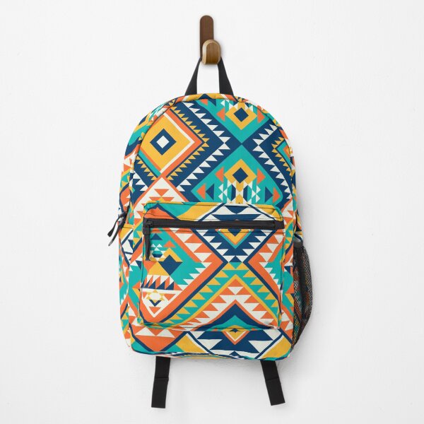 Item preview, Vibrant Aztec Diamond Mosaic Pattern designed and sold by jimmeboem.