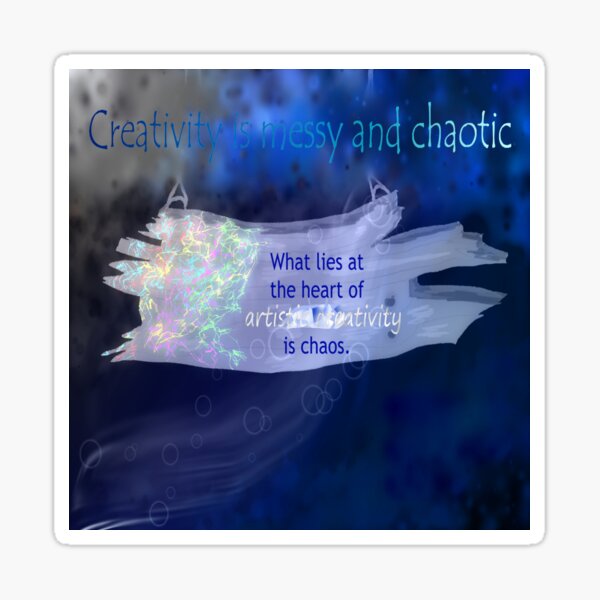 Item preview, Chaotic creativity designed and sold by Sleekfox02356.