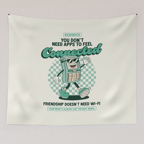 Item preview, Reminder: You don't need apps to feel connected designed and sold by Hey, Lex.