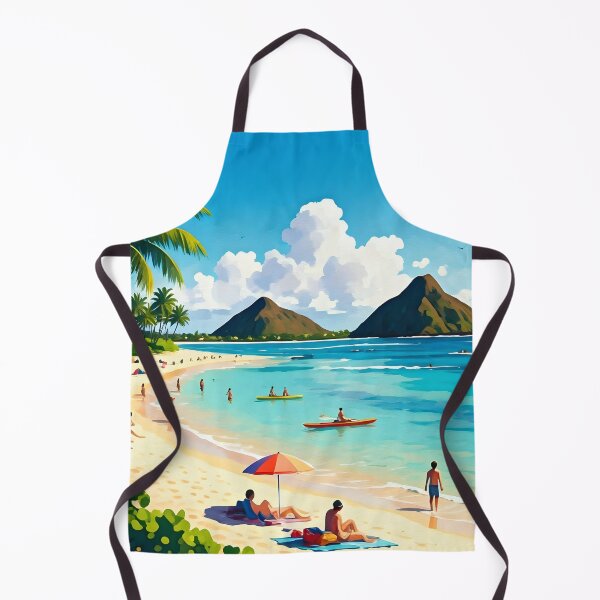 Item preview, Lanikai Beach: Turquoise Waters of Hawaiian Paradise designed and sold by LSVart.